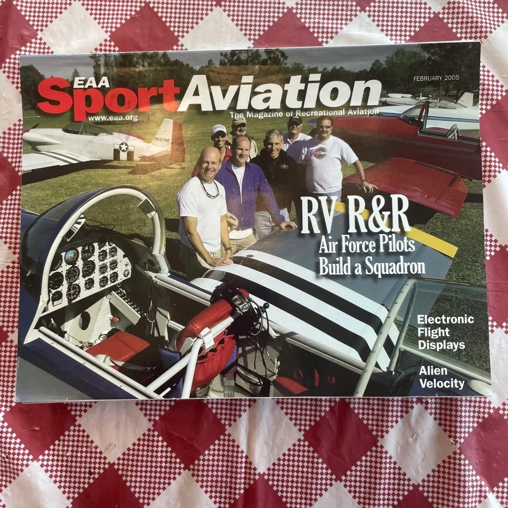 EAA Sport Aviation Magazine Lot 9 Issues 2005 Experimental Aircraft Pilot News